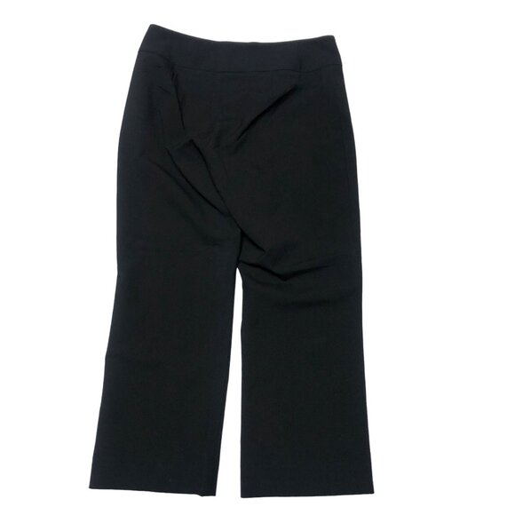 The Limited Capri Ankle Pants Womens Size 4 Black Stretch Flat Front - Picture 3 of 7